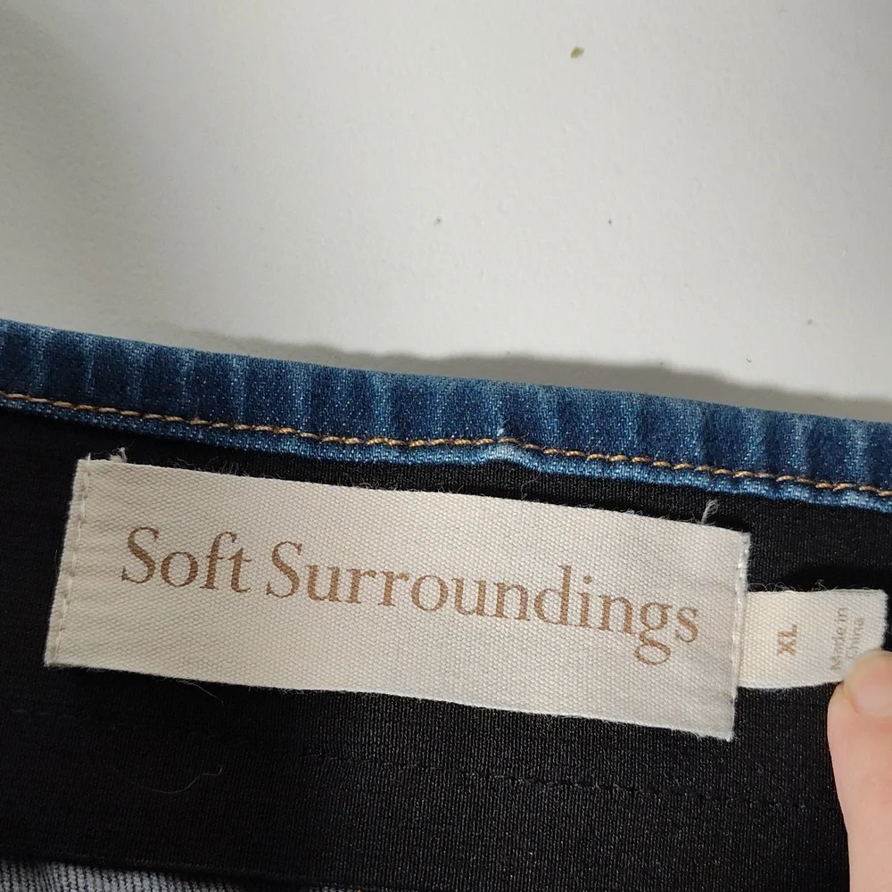Soft Surroundings Ultimate Denim Pull On Skinny‎ Jeans XL